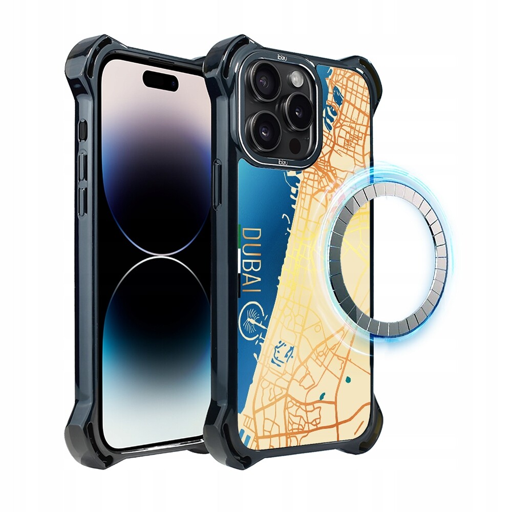 Pouzdro iPhone 14 Pro Max Ibizu DropGuard Ultra s MagSafe, Dubaj