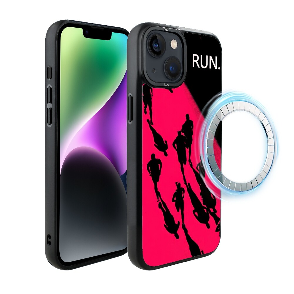 Pouzdro pro iPhone 14 Ibizu DropGuard Matt s MagSafe, noční maraton