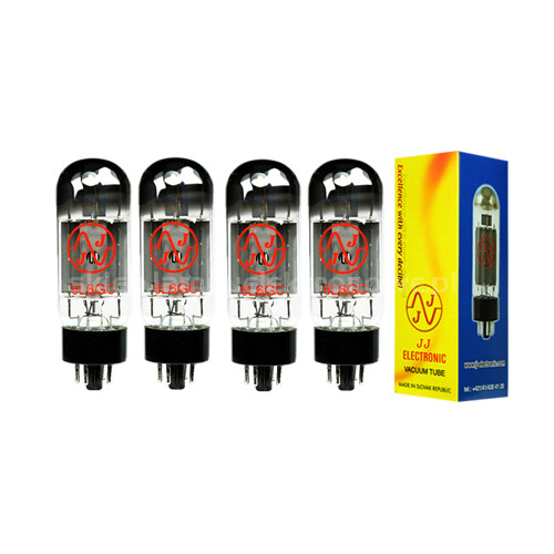 6L6GC JJ-Electronic – 4 ks – vybraný čtverec