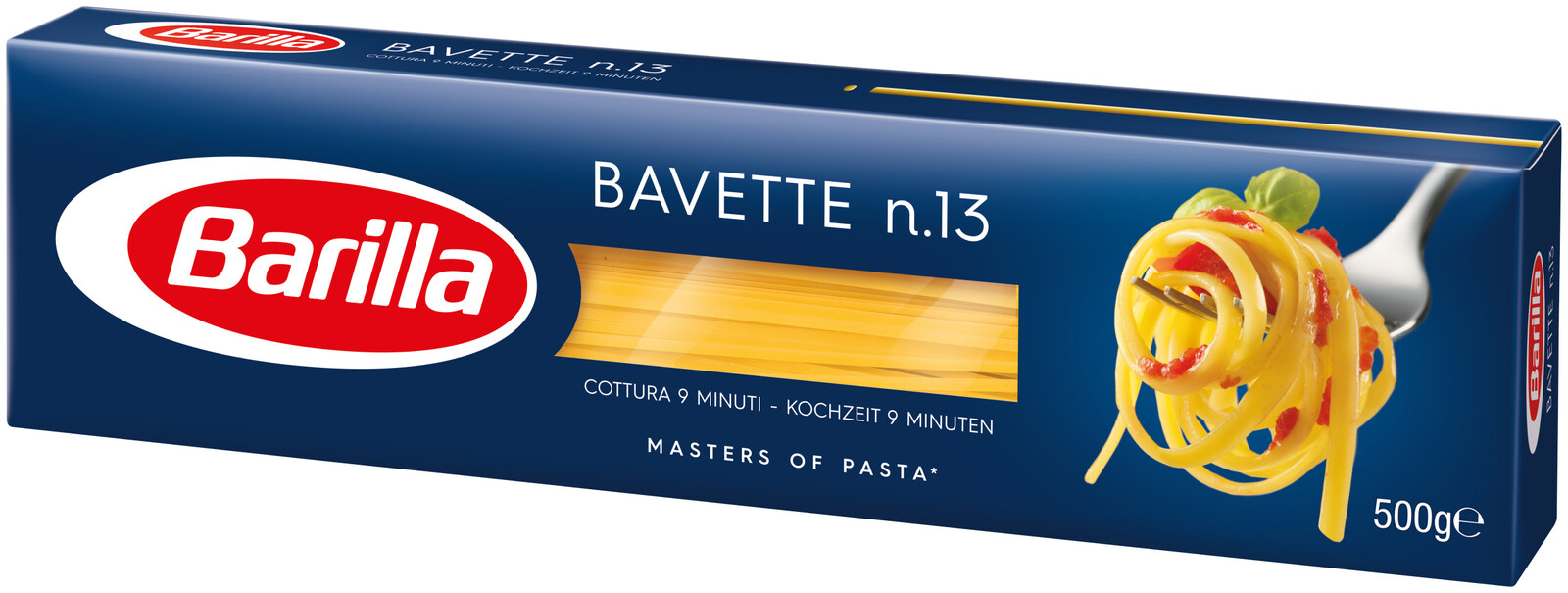 9x Těstoviny Barilla bavitte 500g