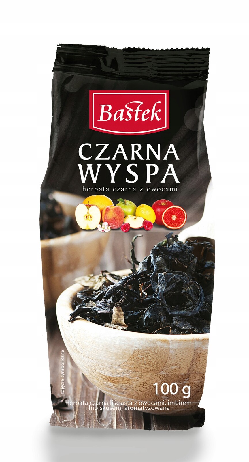 Bastek čaj Černý ostrov s ovocem 100 g