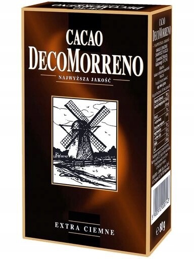 5 x DecoMorreno Kakao extra tmavé 80 g