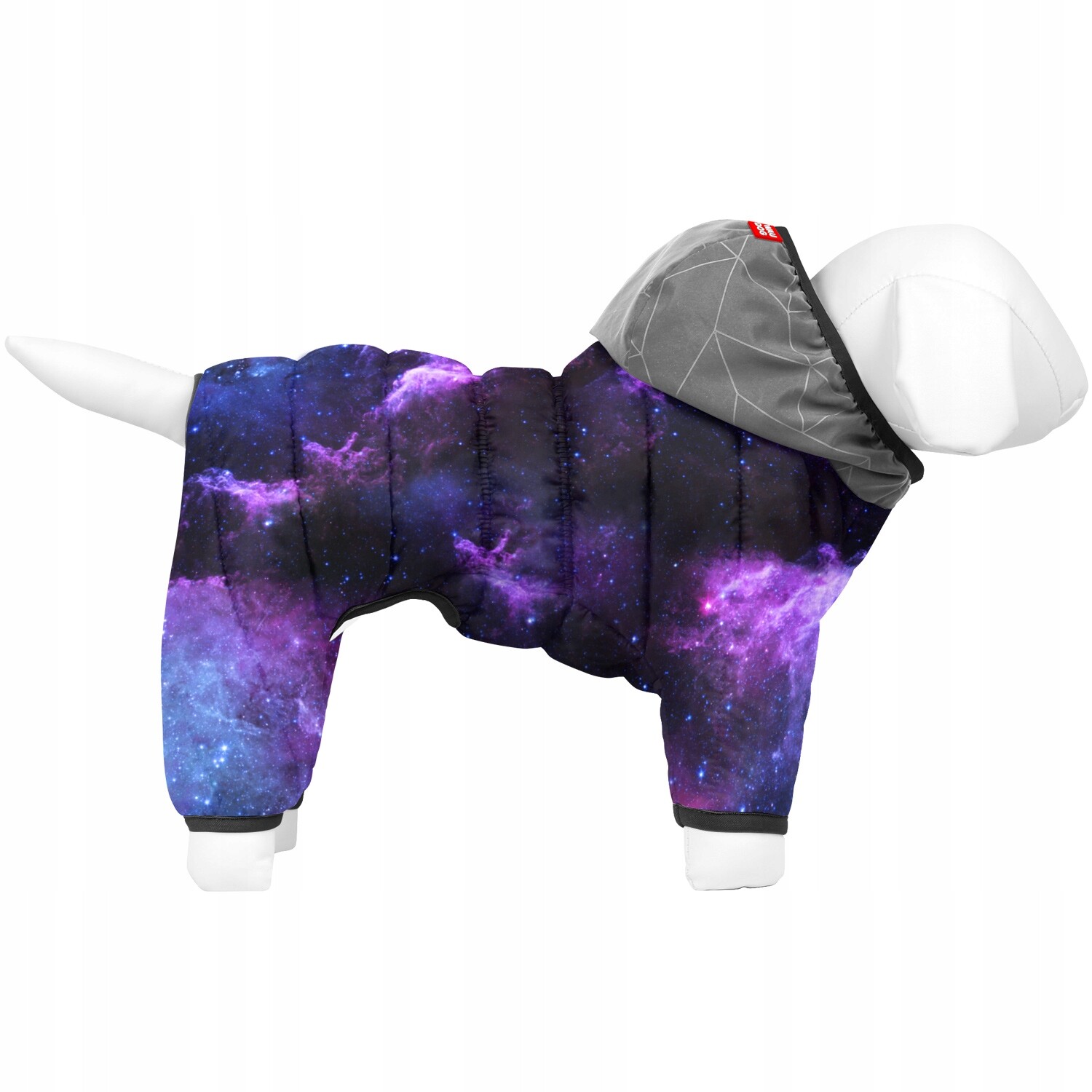 Kombinéza pro psa s reflexní kapucí, zimní, NASA21, velikost XL (L55)