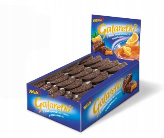 Wisła Želé v čokoládě pomeranč 1,6 kg
