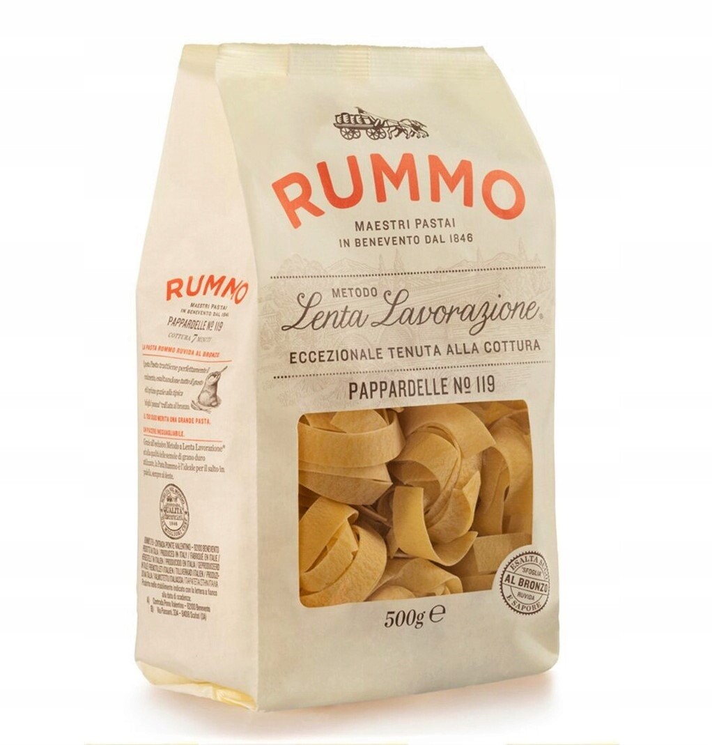 5X Pappardelle Rummo vaječné 119