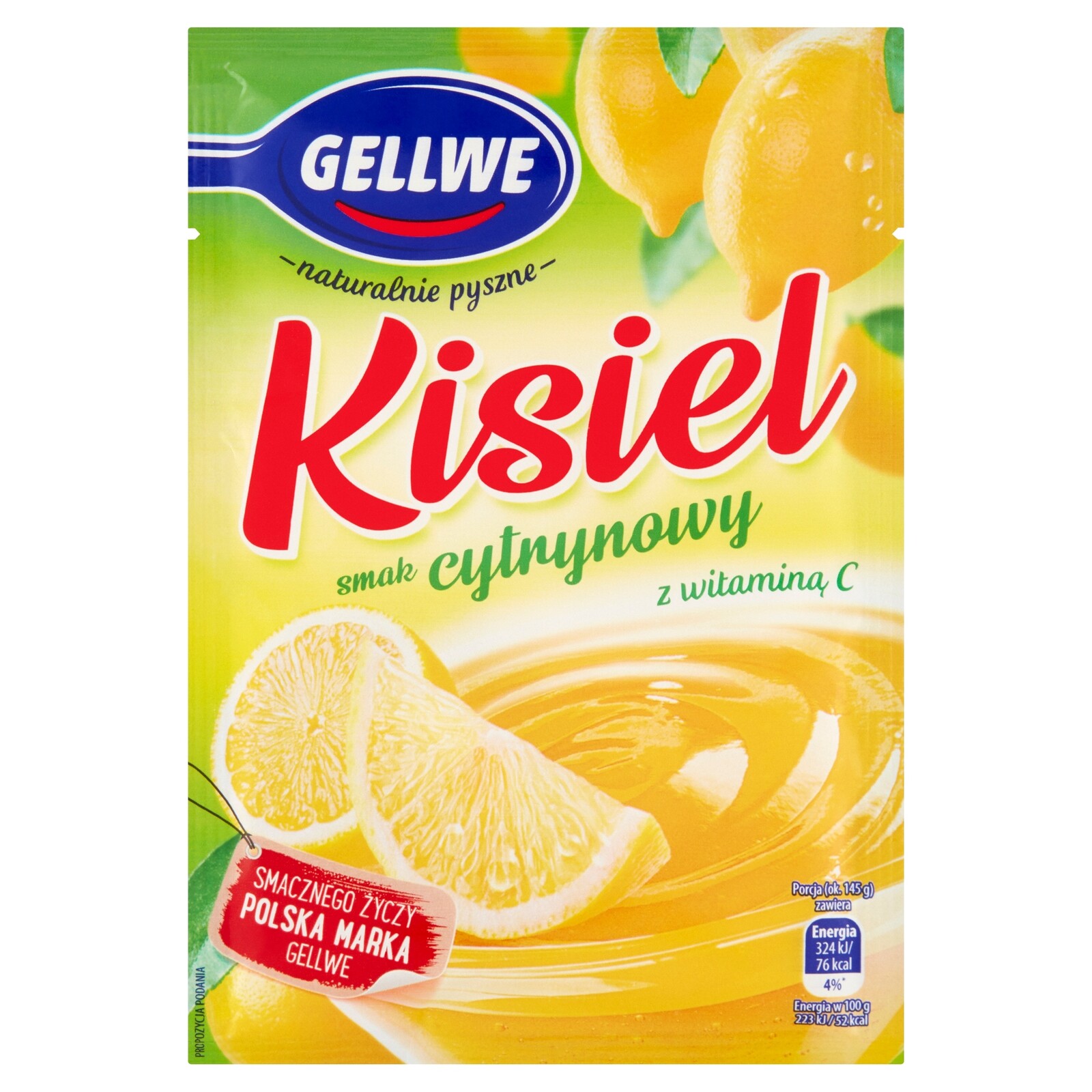 Gellwe Citrónový Kysel 38G