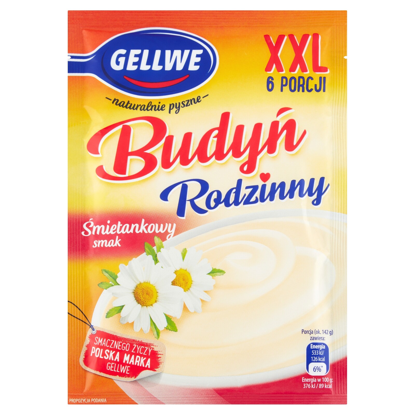 Puding smetanový Gellwe 64 g