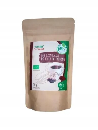 2x Čokoláda na pití Vitally Food Bio, 250 g