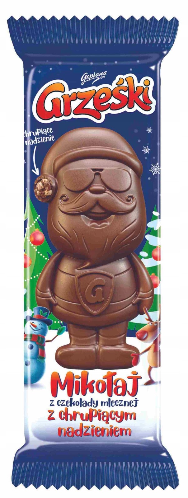 Goplana Grześki Mikuláš z čokolády s náplní 30 x 29 g
