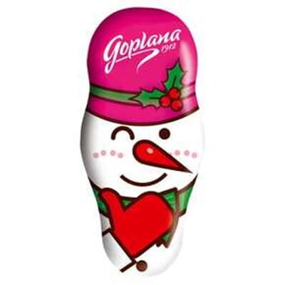 Goplana Čokoládová Figurka Sněhuláka Karamel 30 g