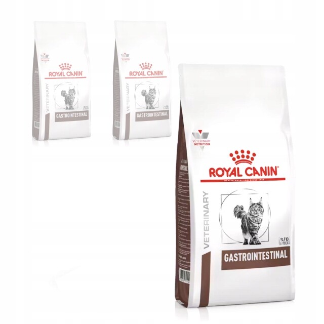 Royal Canin Veterinary Gastrointestinal 3x400g Suché Krmivo pro kočky