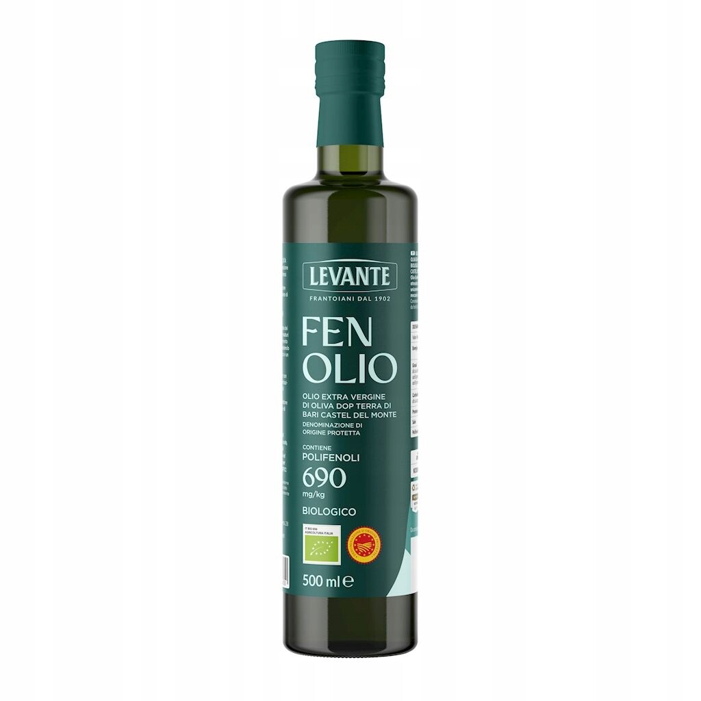 Extra Panenský Olivový Olej S Vysokým Obsahem Polyfenolů Fenolio Pdo Terra DI Bari Ca