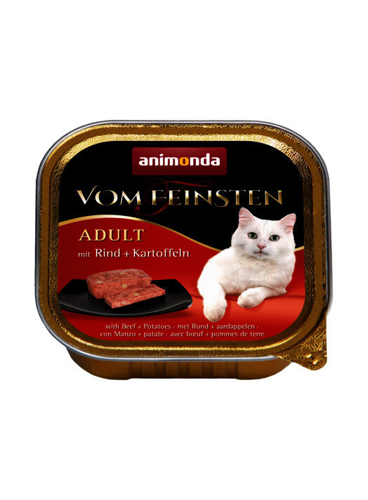 13X Animonda Vom Feinsten Adult hovězí brambory 100 g