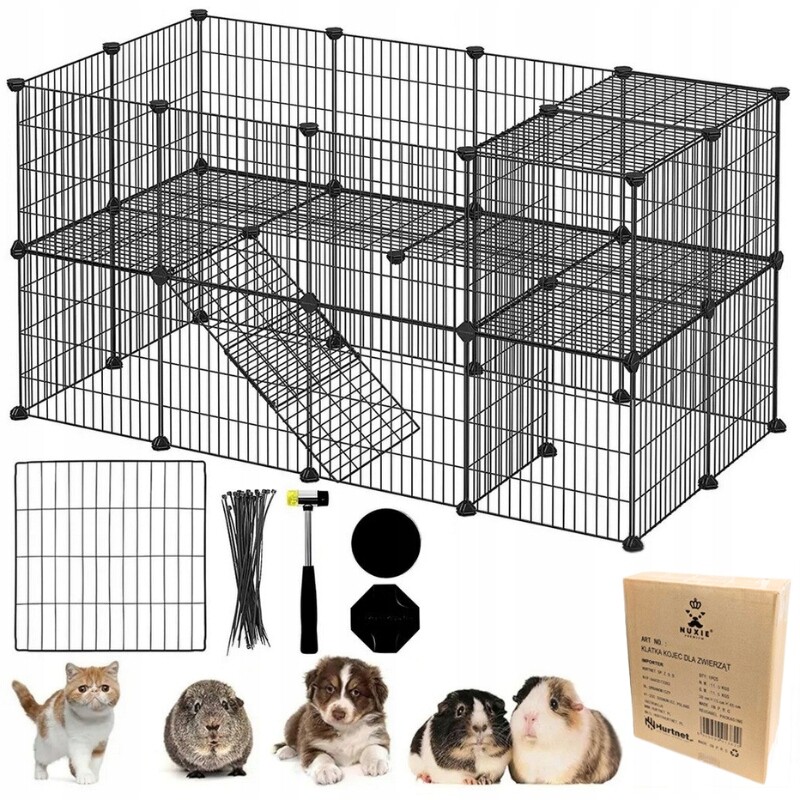 Klec Pro Kočky Velké Patrové Patro Pro Koťata S Houpací Sítí Fretky Prasátka