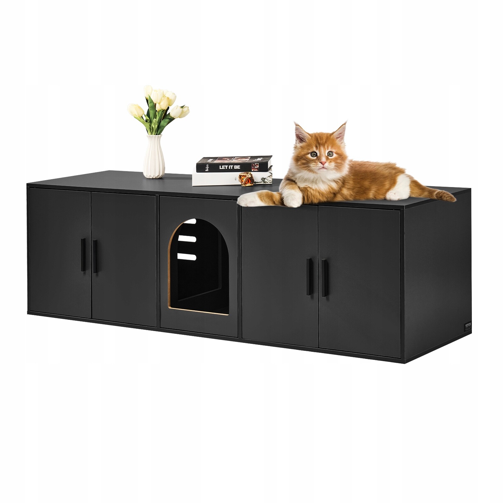 Pro Kočky Toaleta Pro Kočky 147x46x45CM pro všestranné Použití