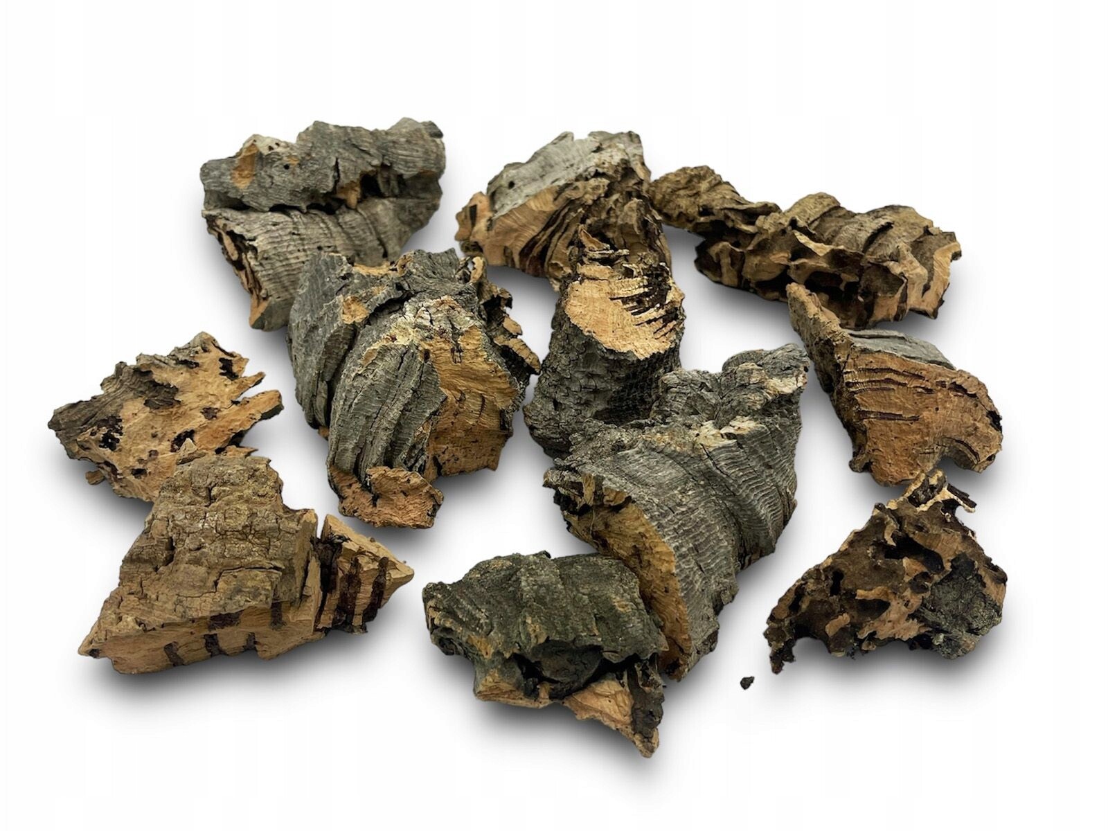 Odřezky – kůra korkového dubu Cork Bark Cuts 1 kg Tq