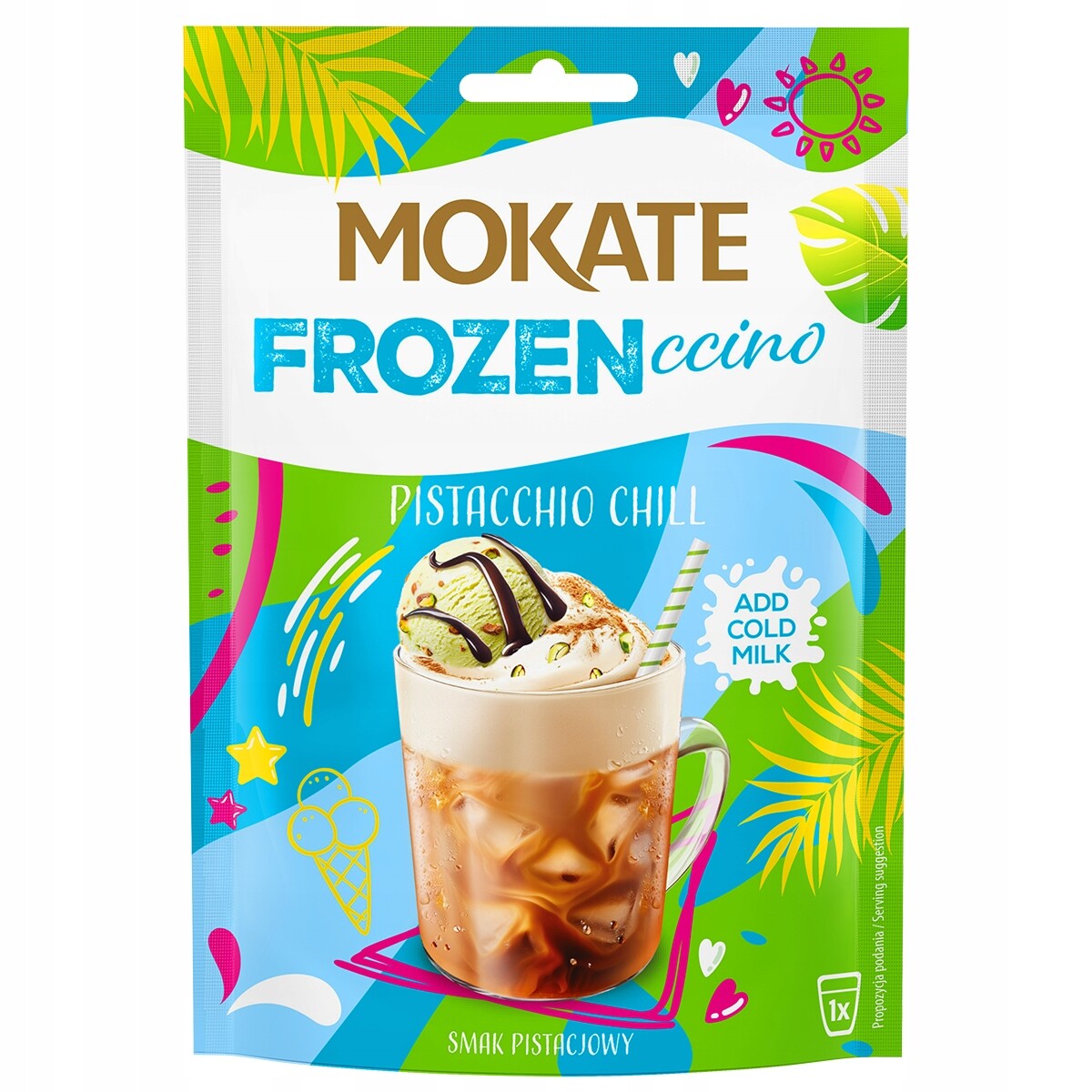 13X Mokate Frozenccino Pistácie 25 g