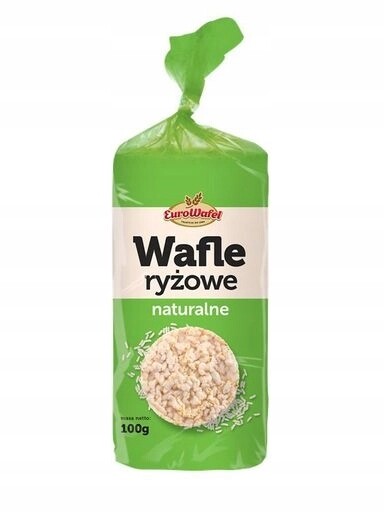 13 x Eurowafle Přírodní rýžové oplatky 100 g