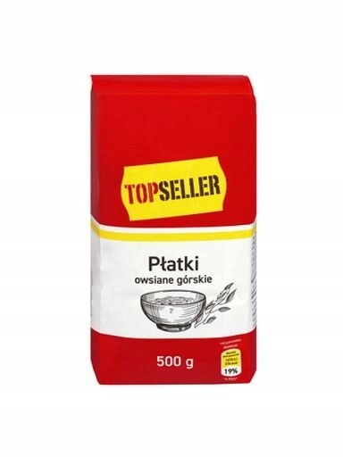 13 x Topseller Ovesné vločky horské 500 g