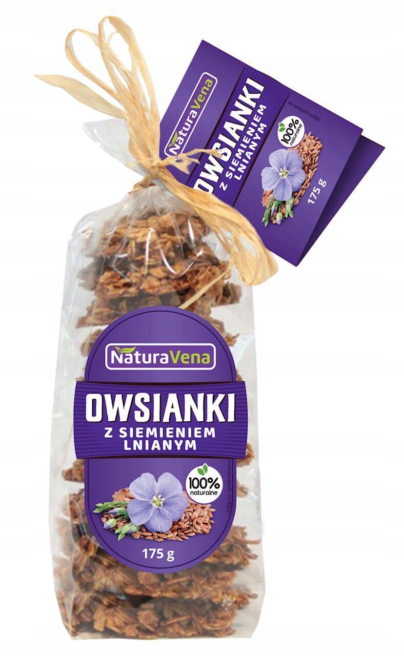 Ovesné Koláče S Lněným Semínkem 175 g Naturavena