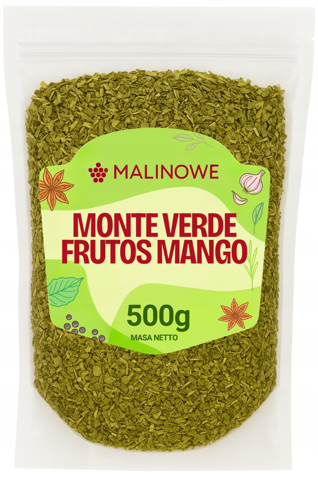 Yerba Mate Monte Verde Frutos Mango 500g Přírodní
