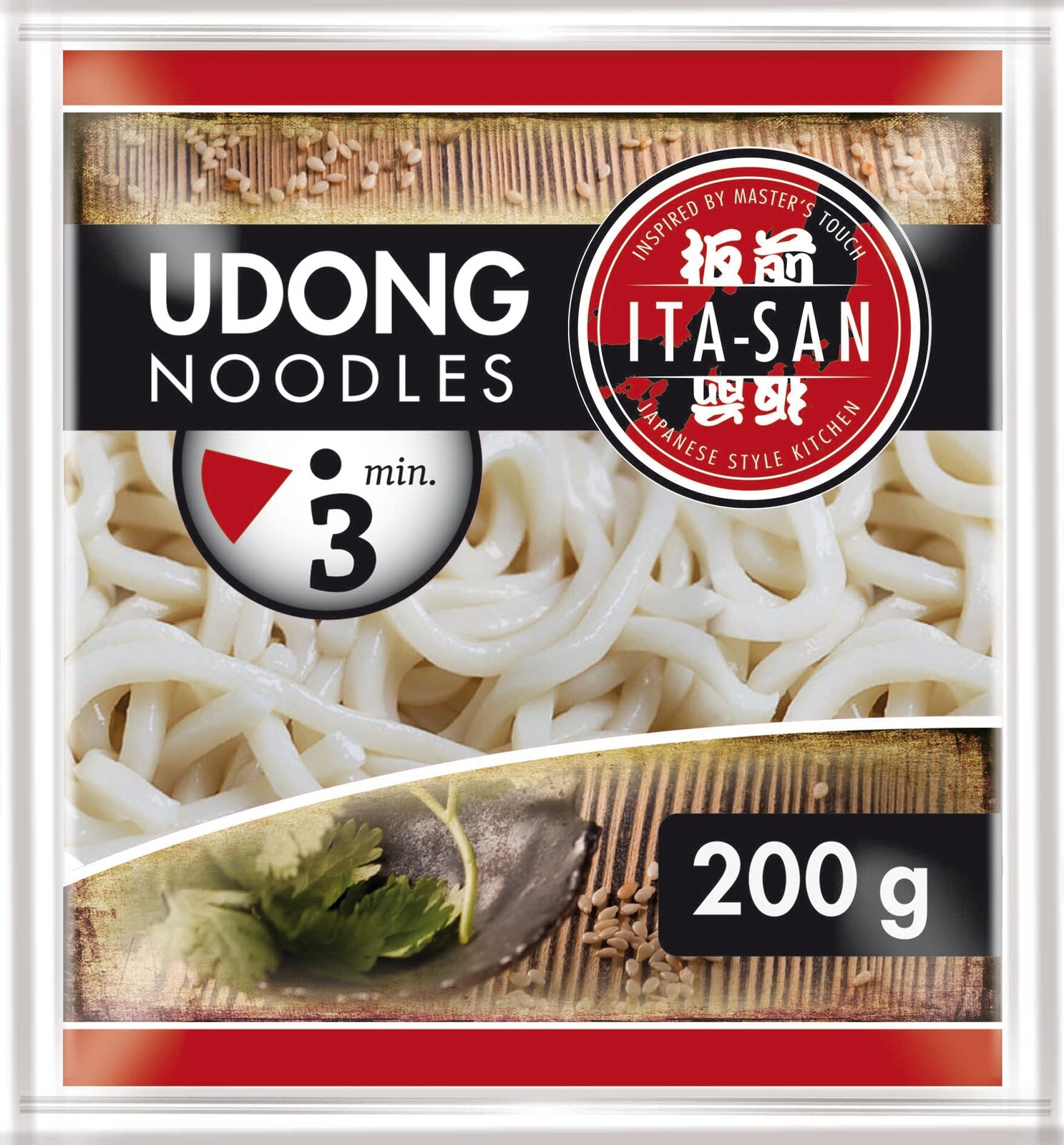 13 x Těstoviny Udon čerstvé 200 g Ita-San