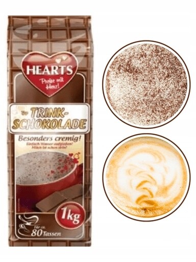 2x Hearts Čokoláda na pití 1 kg