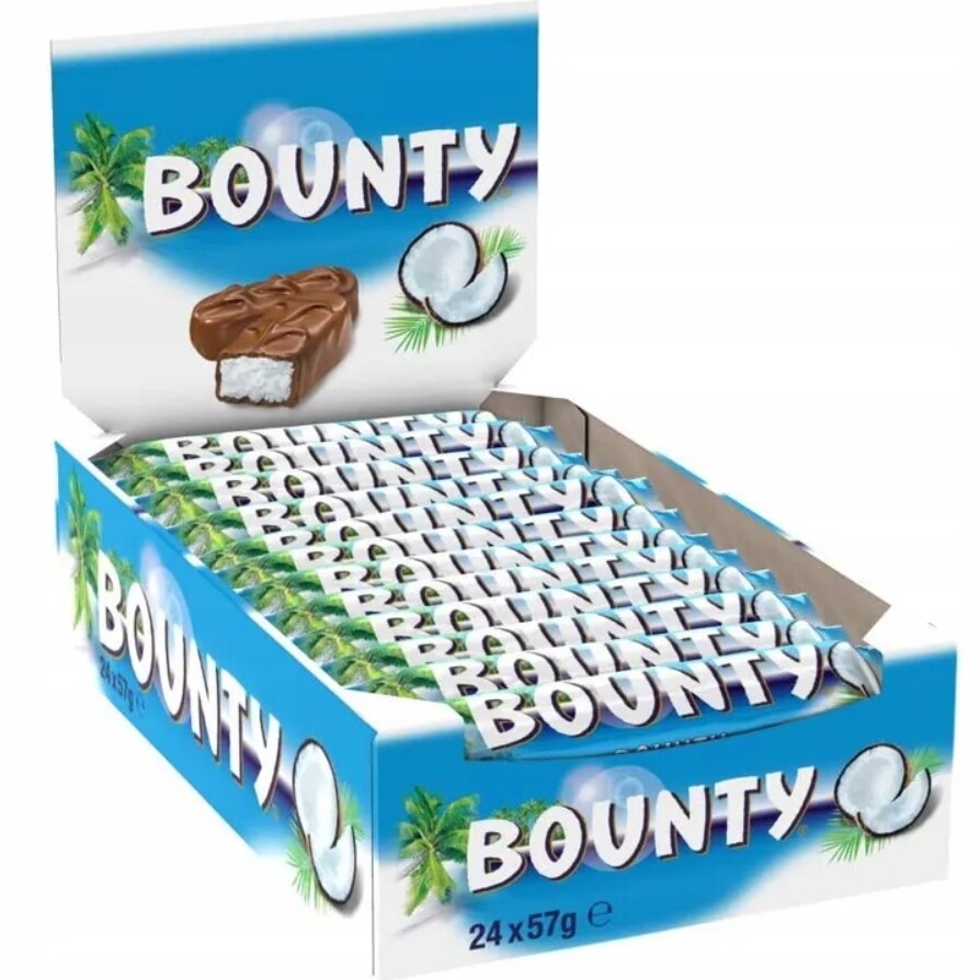 Bounty Kokosová tyčinka 57 g x 24