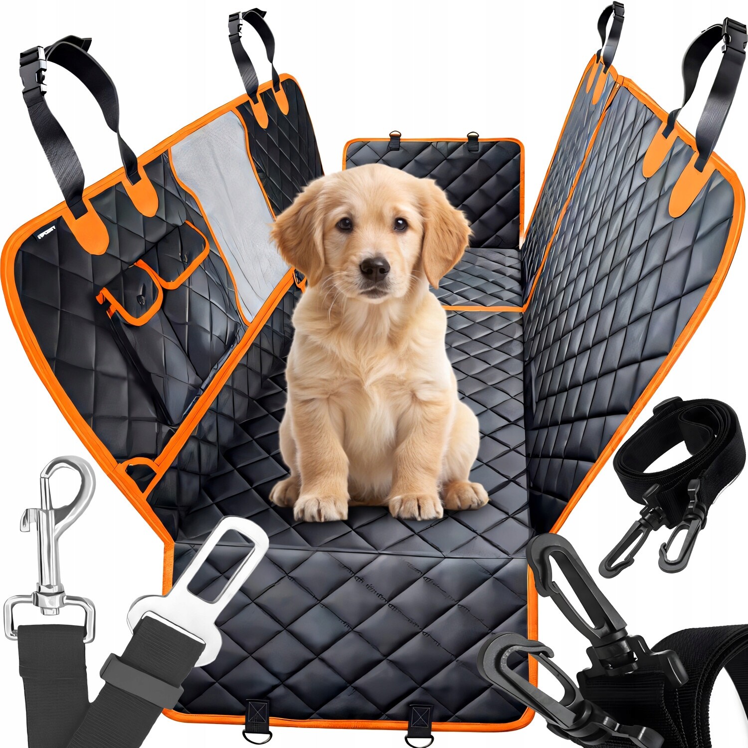 Podložka Potah Pro Psa Do Auta Univerzální Voděodolné Sedadlo 4V1