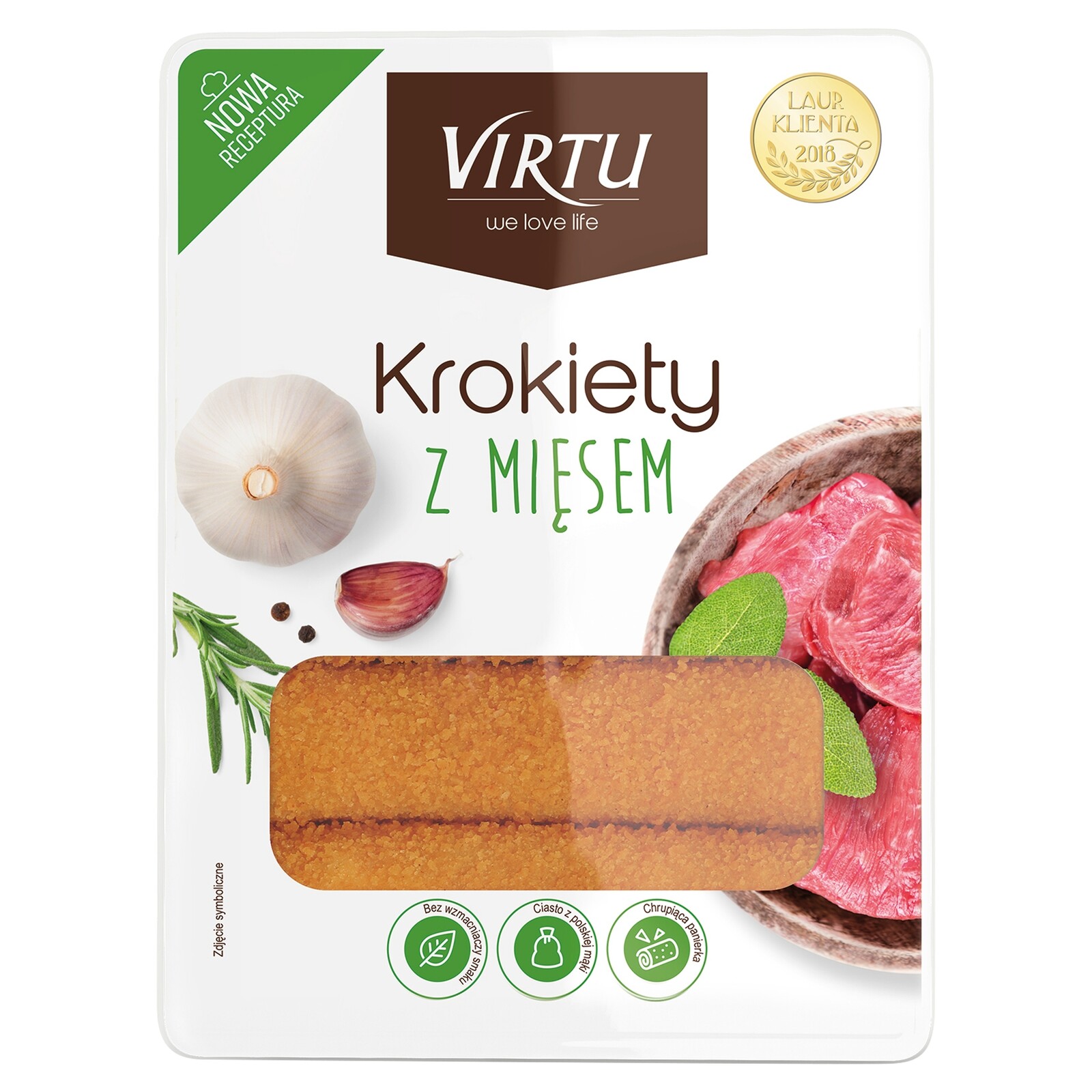 4x Krokety s masem Virtu 400 g