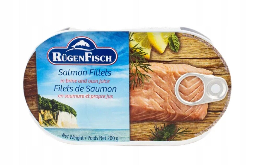 Filety z lososa v solném nálevu Rügen Fisch 200 g