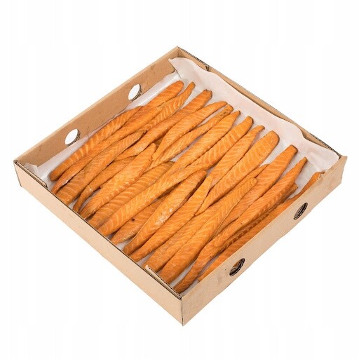 Losos Bříška Uzená Za Tepla 1 kg