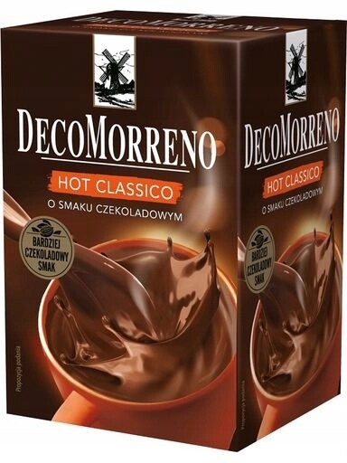 3x horká čokoláda DecoMorreno Hot Classico 250g