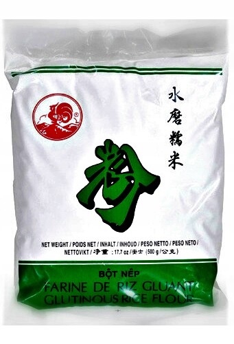 7x Rýžová mouka lepkavá 400 g bezlepková Cock Brand