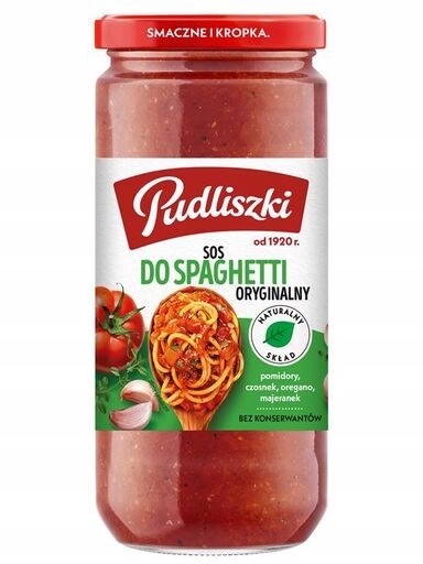 6 x Pudliszki Omáčka na špagety originální 500 g