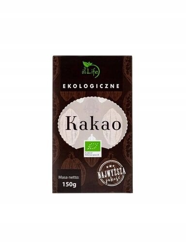 2x Biolife Ekologické kakao Bio 150 g