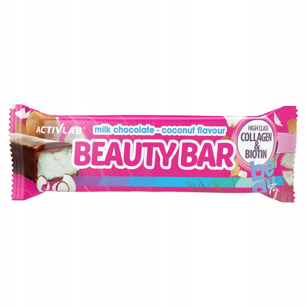 Tyčinka Activlab Beauty Bar čokoládovo-kokosová 50 g