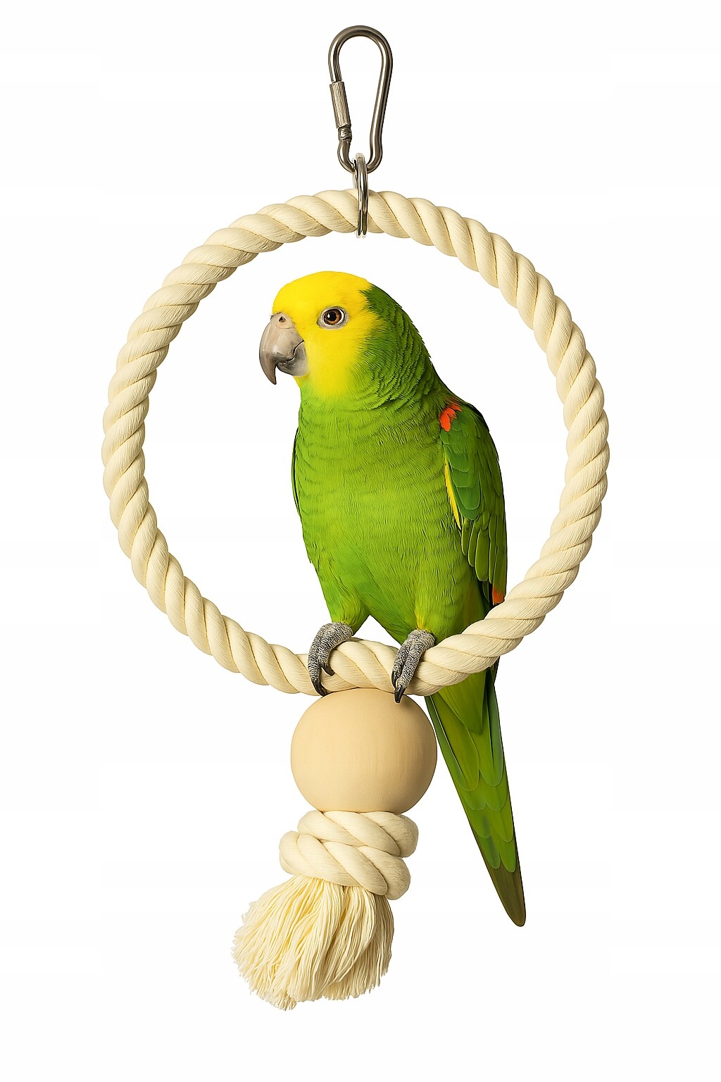 Bavlněná obruč II M/L – pro střední a velké papoušky