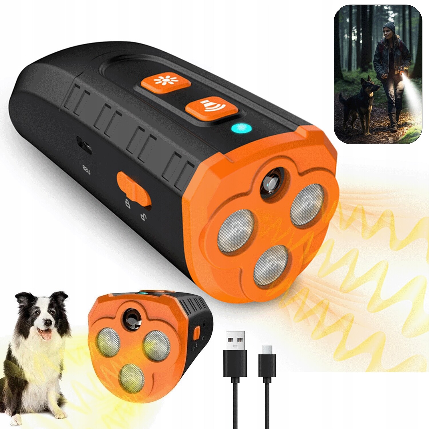 Ultrazvukové Zařízení Zabraňující Vzniku Štěkání Pro Psy