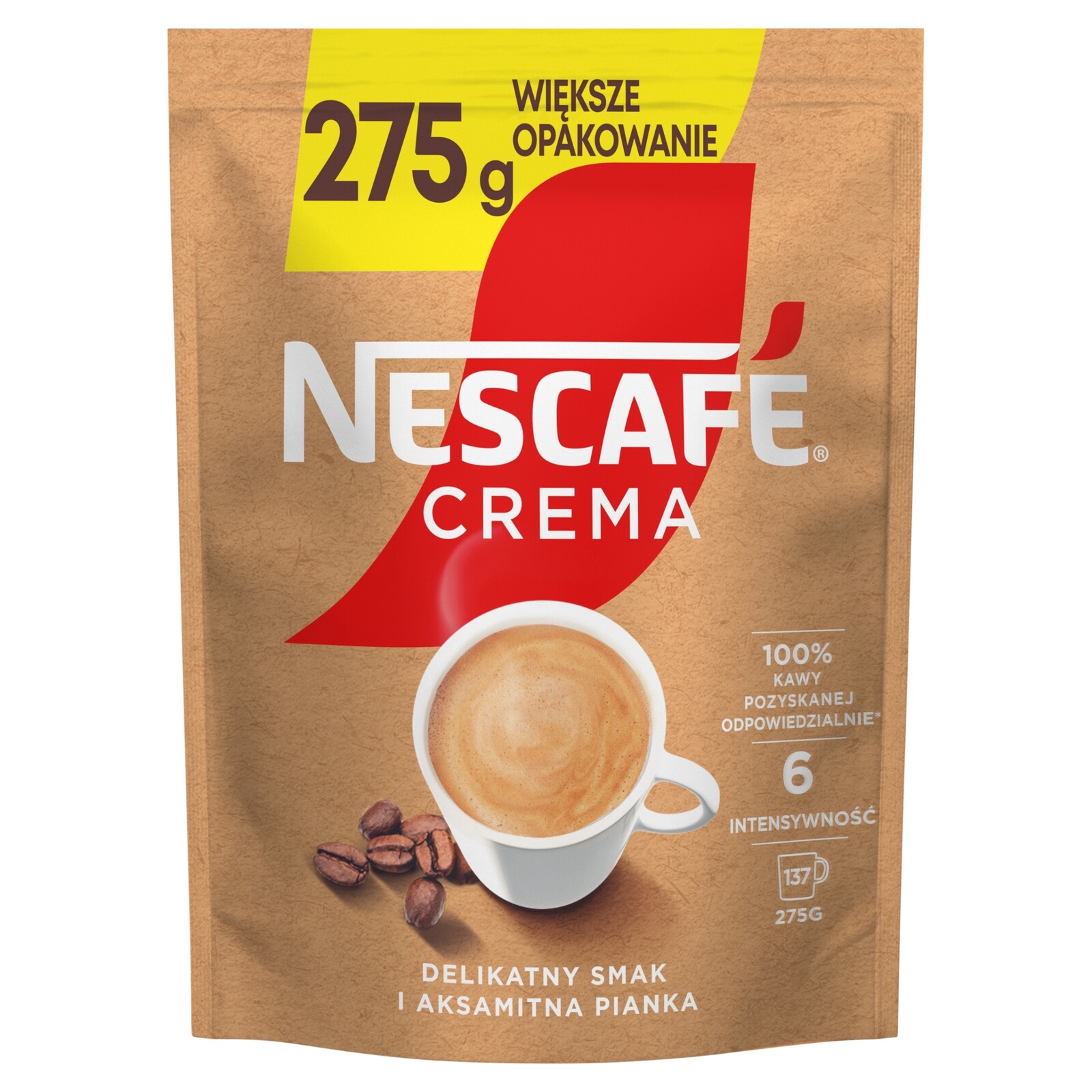 Instantní Káva Nescafe Crema 275 g x 10 ks