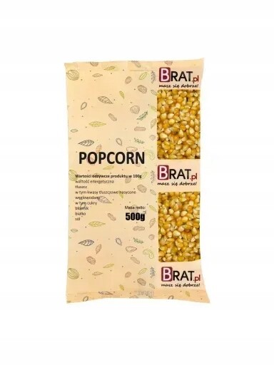 10x Brat Popcorn 500g
