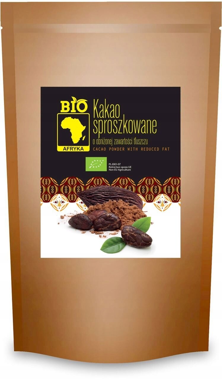 Kakaový Prášek Snížený Obsah Tuku 200 g Bio Afrika
