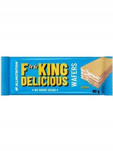 13 x Fitking delicious wafer Fit Smetanové Oplatky Bez Cukru 80 g
