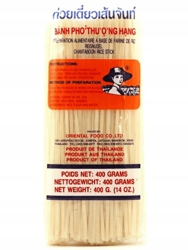 5X Rýžové těstoviny 5 mm 400 g Farmer