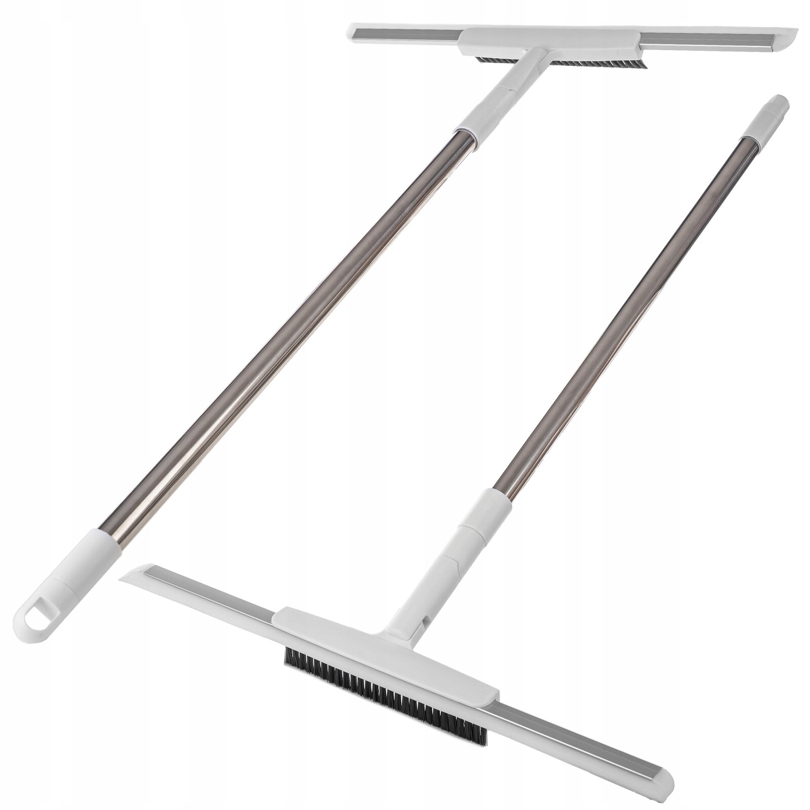 Odstraňovač Vody Skel Sprchového Koutu Oken Kartáč 2v1 Teleskopický