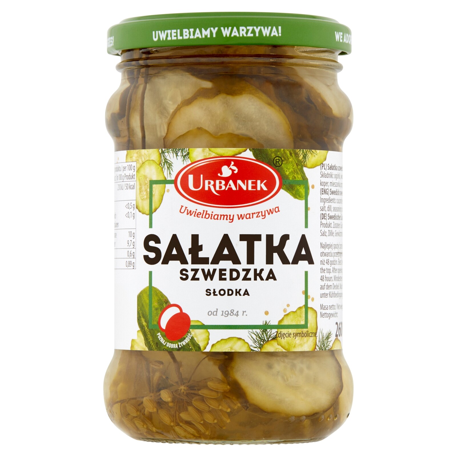 Švédský salát Urbanek 260 g