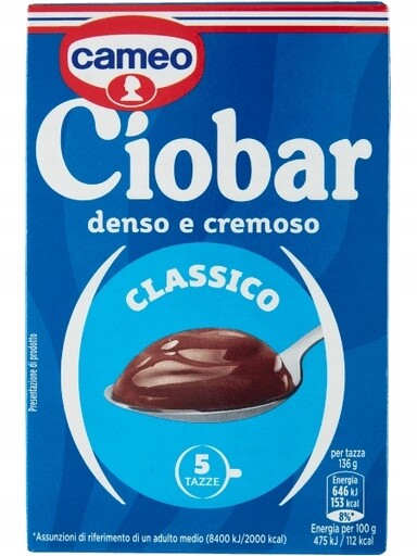 4x Ciobar Classico Čokoláda na pití x5 125g Cameo
