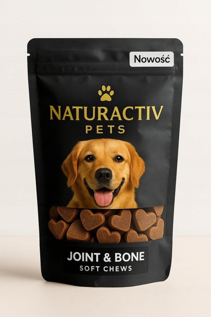 Soft Chews na klouby a kosti Krmivo pro psy Měkké pamlsky