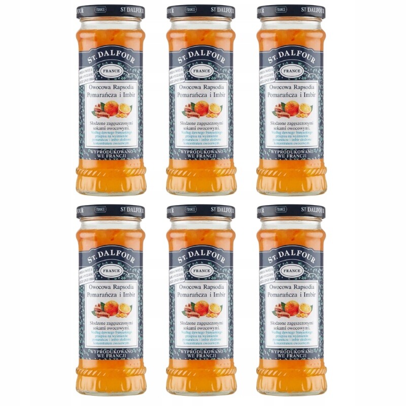 Ovocný džem Rhapsody pomeranč zázvor 284 g St. Dalfour