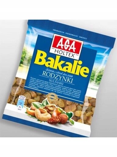 10 x Aga Holtex Rozinky Sultánky 100 g Bakalie